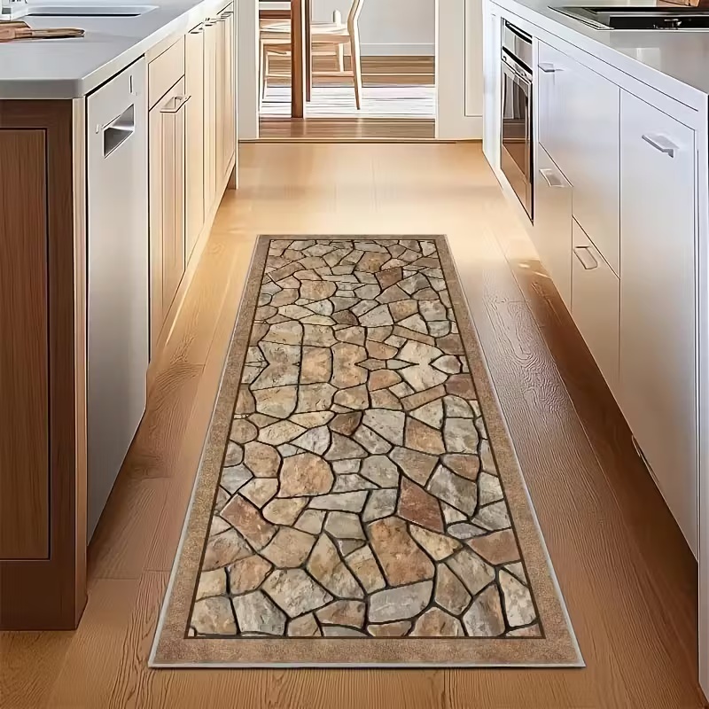Commercial Kitchen Tiles - Modern Mutfak Yolluk Halısı Taş Karo
