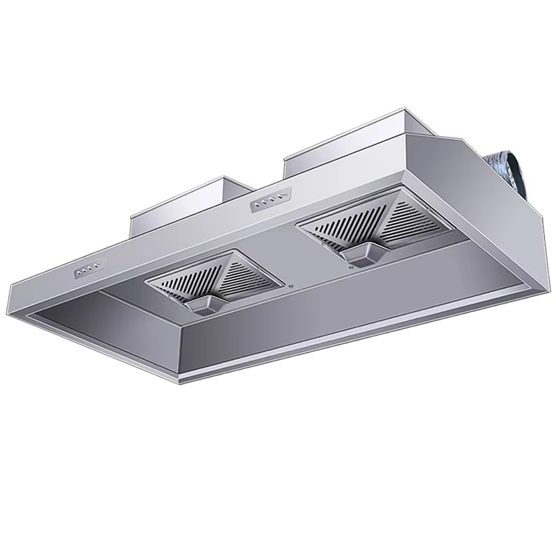 Commercial Kitchen Hood Cleaning - Kolay Temizlenebilir Davlumbaz Cihazı LED Işıklı