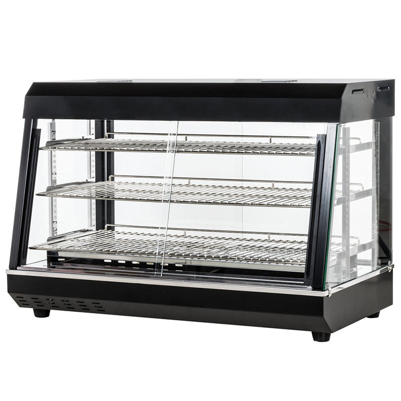 Food Warmer Display - Elektrikli Paslanmaz Çelik Restoran Ekmek Teşhir