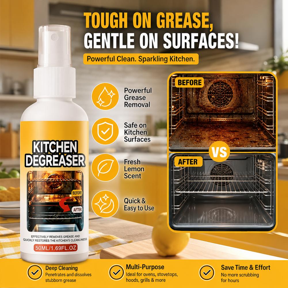 Commercial Kitchen Grease Cleaner - Çok Amaçlı Güvenli Mutfak Yağ Sökücü