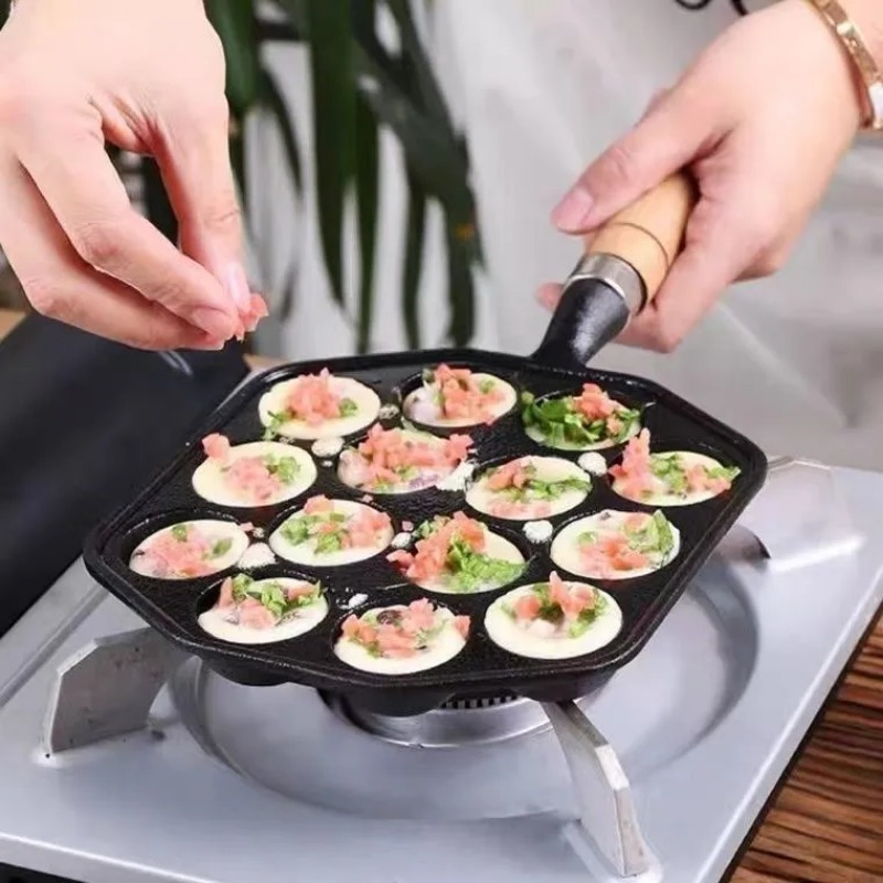 Pişirme Takoyaki Pan 14 delik  - Commercial Kitchen Appliances incelemesi ve fiyatı