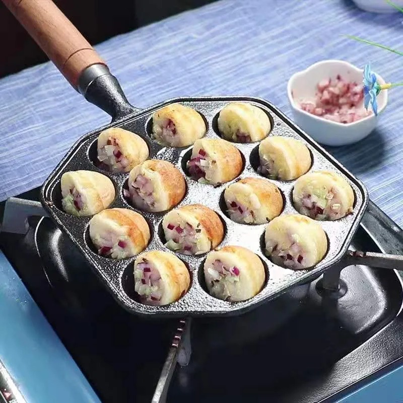 Pişirme Takoyaki Pan 14 delik  - Commercial Kitchen Appliances incelemesi ve fiyatı