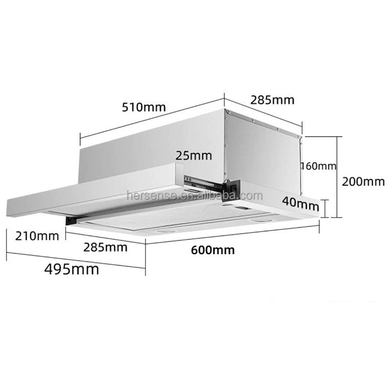 900CFM Yüksek Güçlü Mutfak Dav - Commercial Kitchen Hood Cleaning incelemesi ve fiyatı