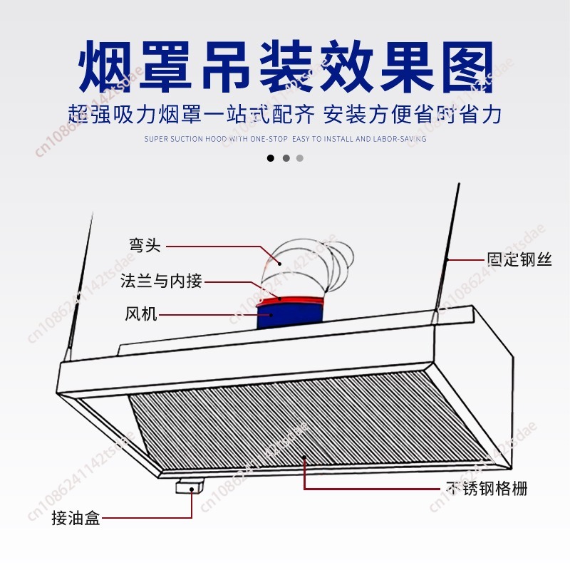 Ticari Paslanmaz Çelik Davlumb - Commercial Exhaust Hood incelemesi ve fiyatı