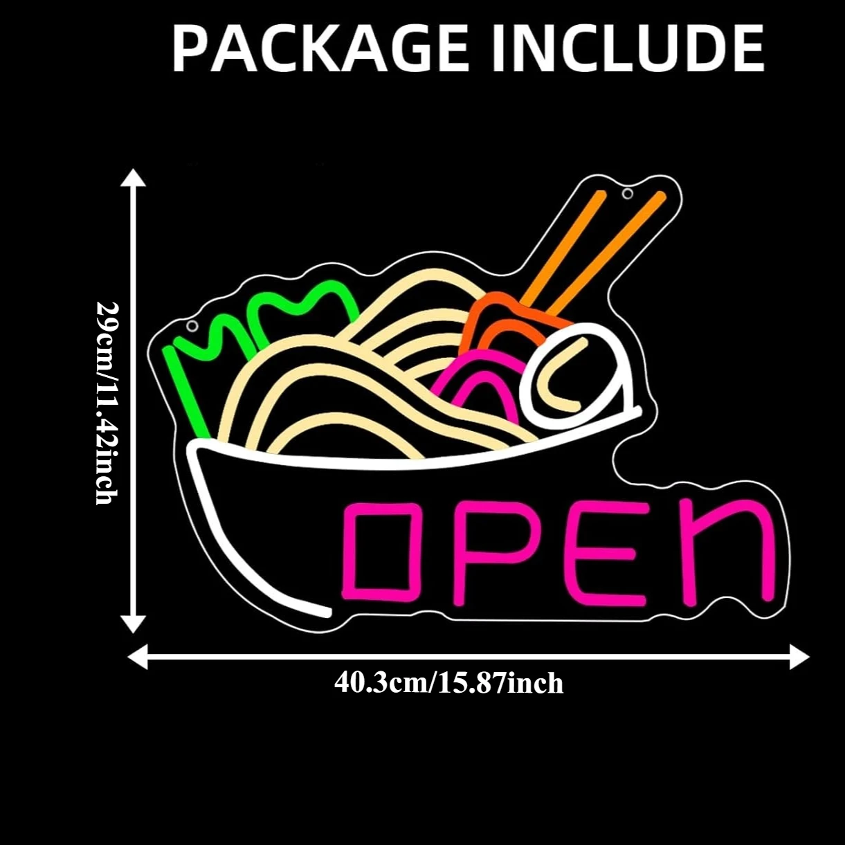Ramen Kase Neon Işık Açık LED  - Commercial Kitchen Japanese incelemesi ve fiyatı