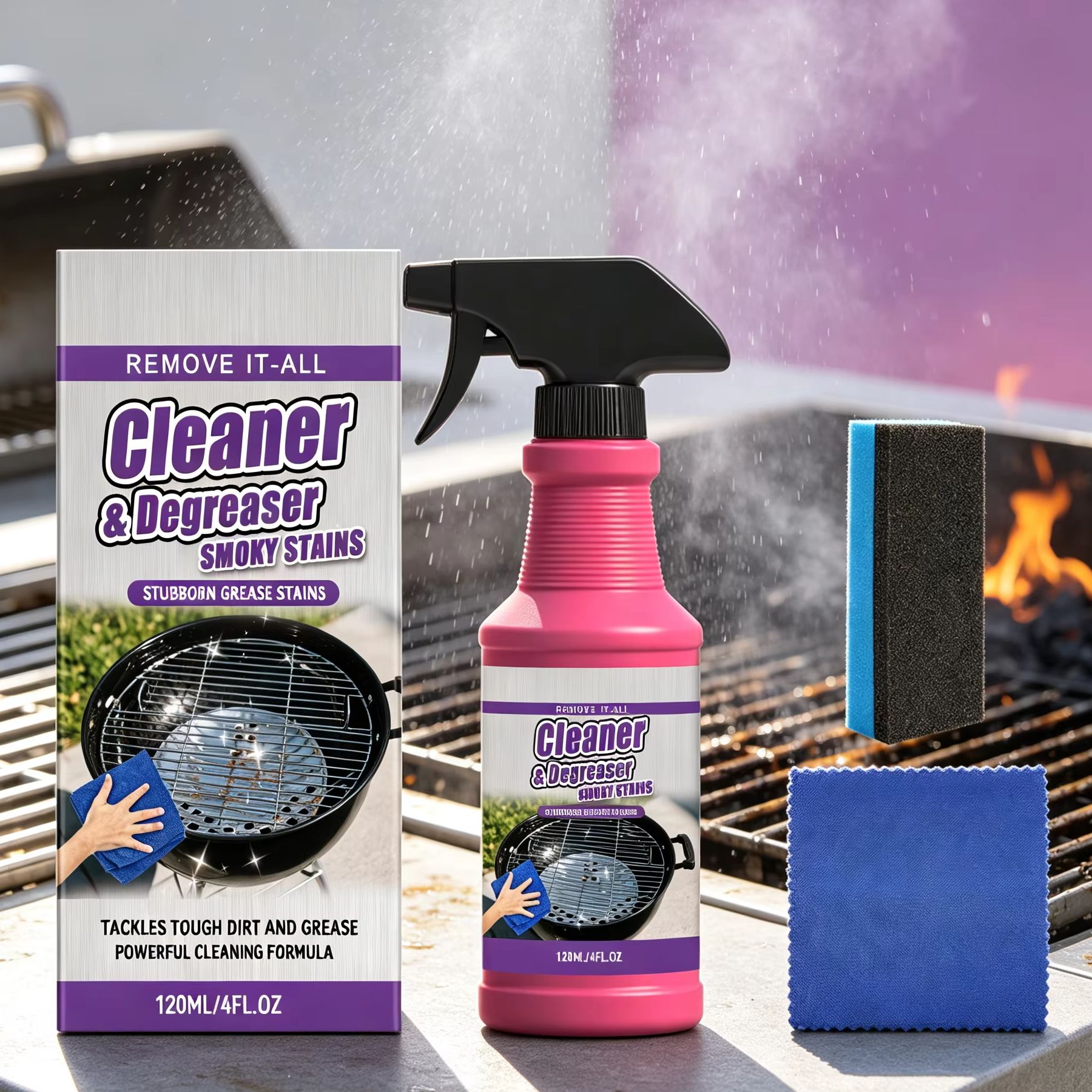 Barbekü Izgara Temizleyici Yağ - Commercial Kitchen Grease Cleaner incelemesi ve fiyatı