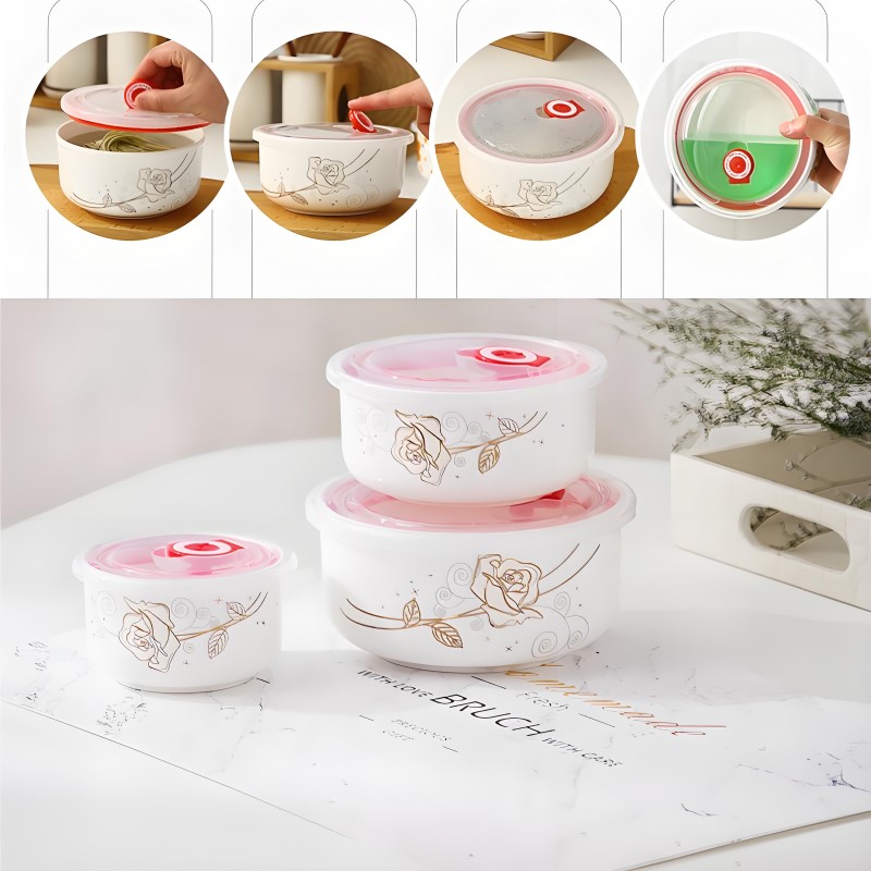 Üç parçalı set, ince kemik çin - Food Warmer Display incelemesi ve fiyatı
