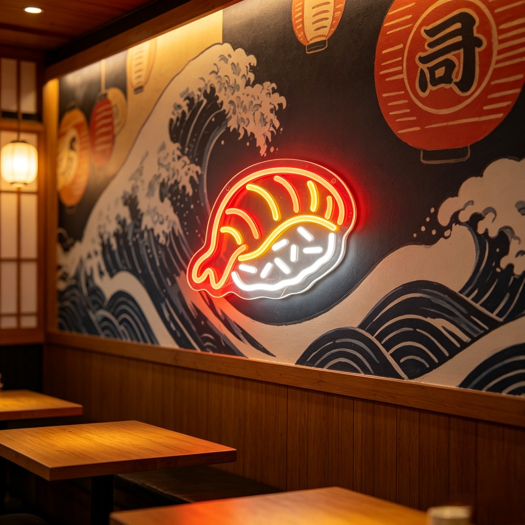 Yaratıcı Suşi LED Neon Işık US - Commercial Kitchen Japanese incelemesi ve fiyatı