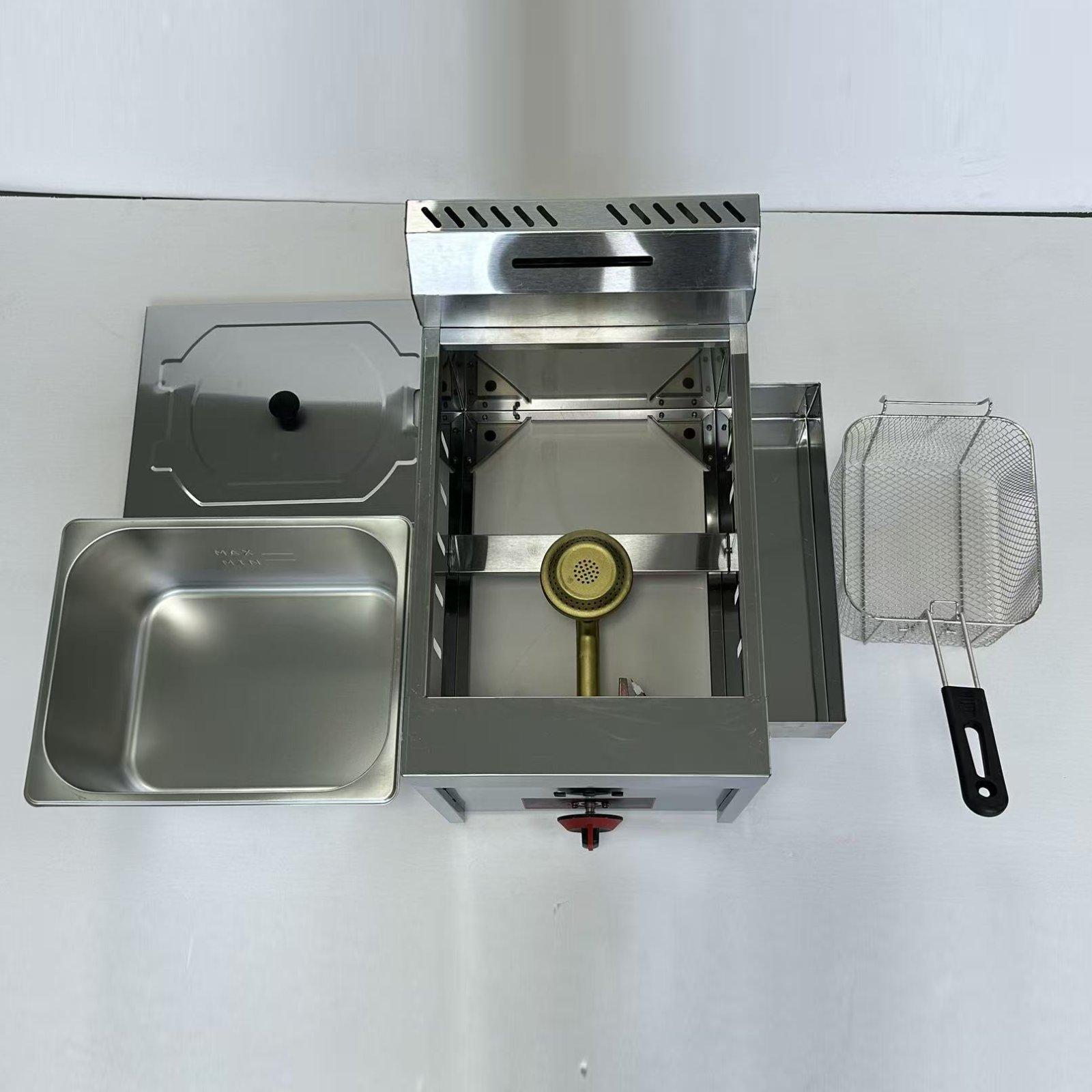 Ticari Derin Fritöz Gazlı Frit - Commercial Kitchen Appliances incelemesi ve fiyatı